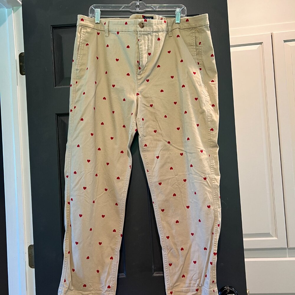 J Crew Heart Pants